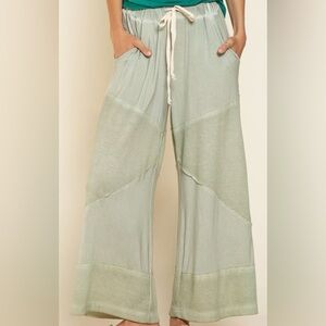 POL WIDE LEG PANTS